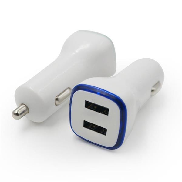 ABS Case Dual USB Car Charger QC3.0 Ugreen CD163(40727) White GK