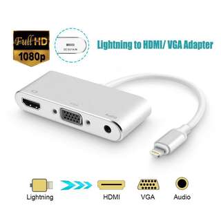 Ugreen Type C to HDMI+VGA Converter with PD Power CM164 GK