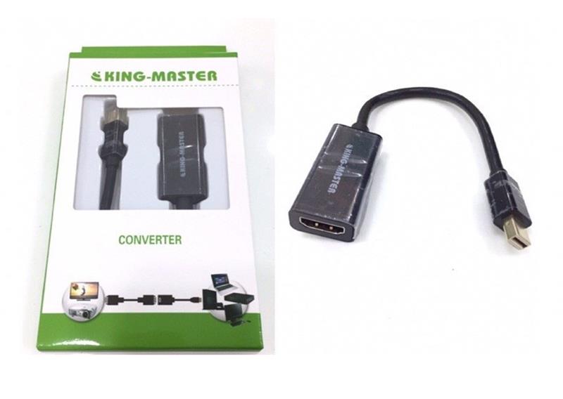 C&#193;P MINI DISPLAYPORT -&gt; HDMI KINGMASTER (KY-M 362B) 318HP