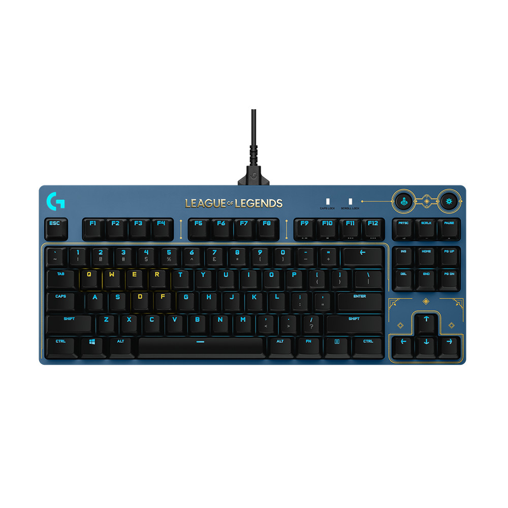 B&#224;n ph&#237;m cơ Gaming Logitech Pro LOL (920-010538) | GX BROWN Switch | RGB