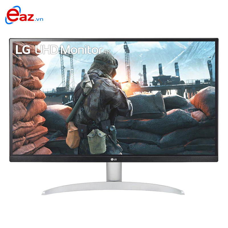 M&#224;n h&#236;nh LCD LG 27UP600-W.ATV | 27&quot; 4K - IPS - VESA | HDR 400 | 95% DP-3 | Free Sync | HDMI | DP