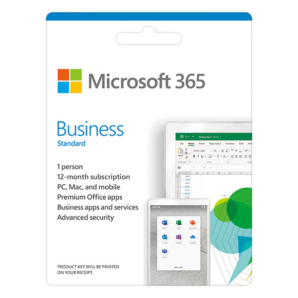 Phần mềm Microsoft 365 Bus Std Retail All Languages APAC EM SubPKL 1YR Onln DwnLd NR (KLQ-00209)- Key điện tử_ 0822D