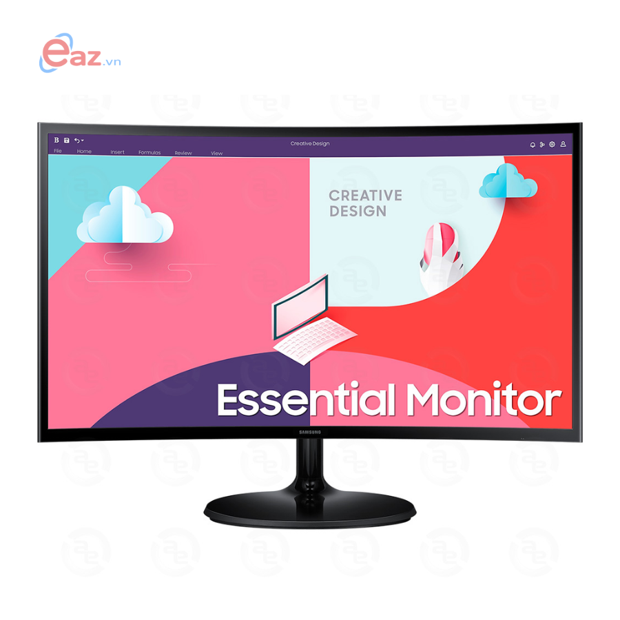 M&#224;n h&#236;nh cong SAMSUNG LS27C360EAEXXV | 27.0 inch - FHD - VA - 75Hz | HDMI | D-SUB | FreeSync