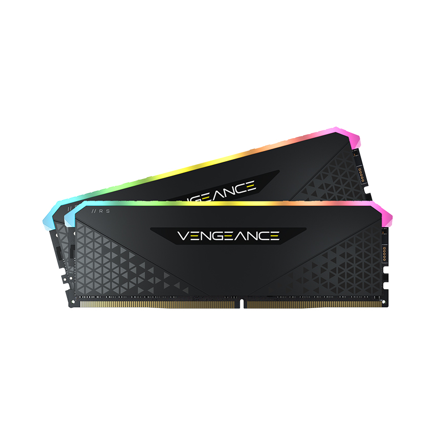 RAM PC Corsair VENGEANCE (CMH64GX5M2B5600C40) | 64GB DDR5 - 5600MHz | RGB Black | Heatspreader | 0524X