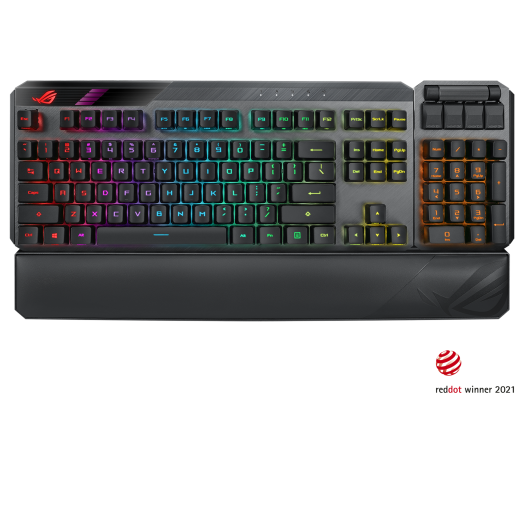 Keyboard ROG Claymore II Red/Blue 90MP01W0-BKUA00/90MP01W2-BKUA00 | 0624S