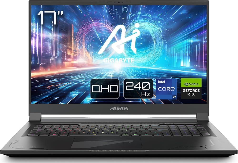 Laptop Gaming Gigabyte AORUS 16X ASG A.I 2024 | Intel Core  i9 14900HX | 32GB | 1TB | RTX 4070 | 16 WQXGA 165Hz |Win11 | 1024