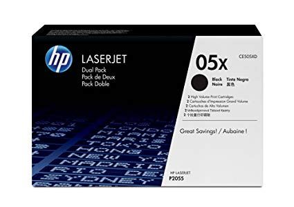 HP 05A High Yield Black Original LaserJet Toner Cartridge CE505X 618EL