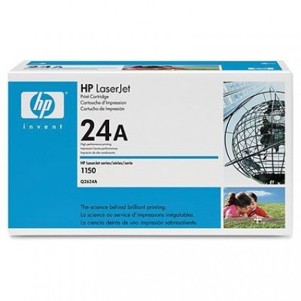 Mực In HP 24A Black Original LaserJet Toner Cartridge Q2624A 618EL