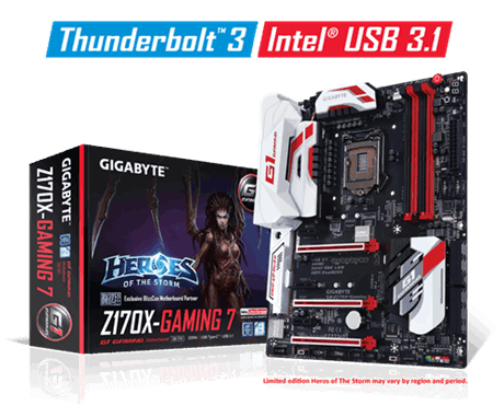 Motherboard Gigabyte GA-Z170X-Gaming 7 Socket LGA1151 _618S