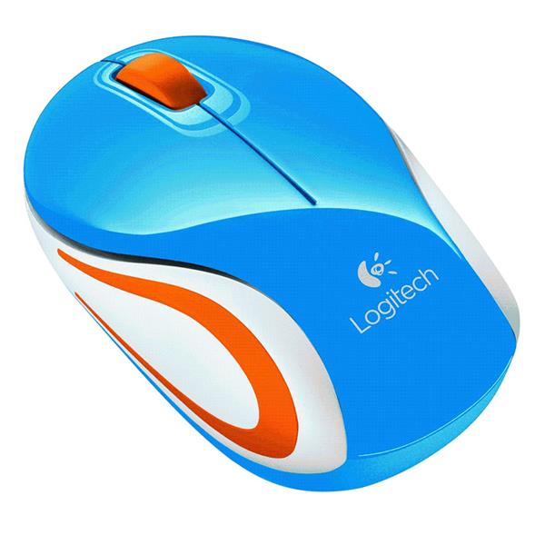 Chuột Quang Kh&#244;ng D&#226;y Logitech M187 (Xanh)