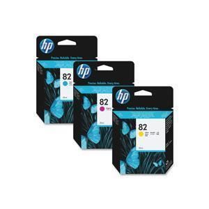 Mực In Phun  HP 82 Cyan/Yellow/Magenta Ink Cartridge CH566A/CH567A/CH568A 618EL