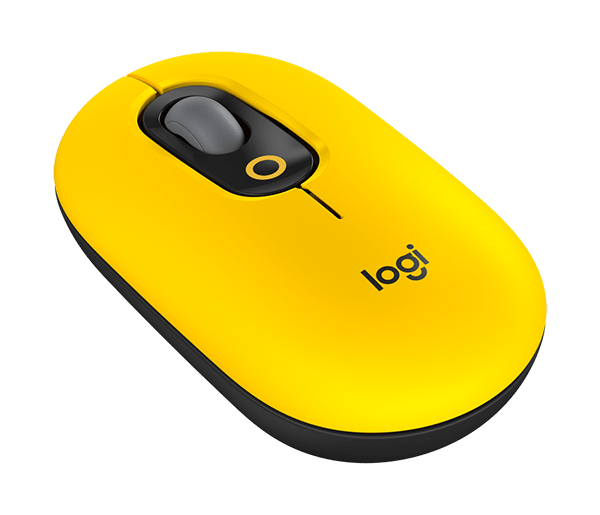 Chuột kh&#244;ng d&#226;y Logitech POP EMOJI (910-006514) - V&#224;ng