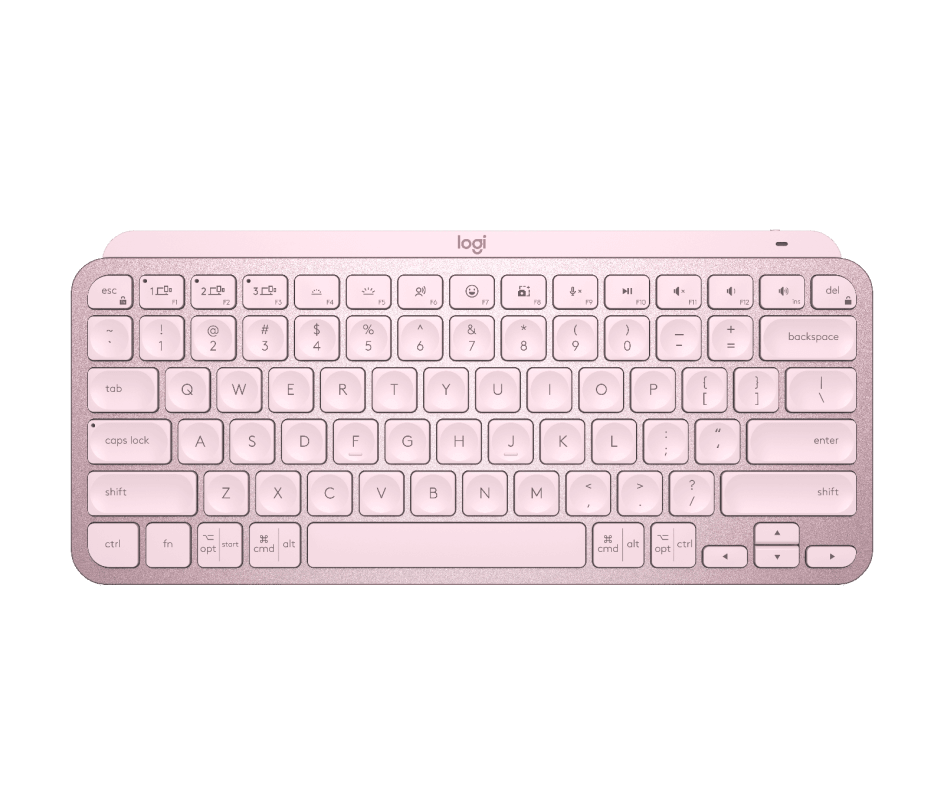 B&#224;n Ph&#237;m kh&#244;ng d&#226;y Logitech MX Keys Mini (920-010507) - Hồng