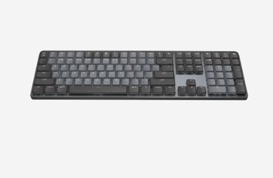 b&#224;n ph&#237;m cơ kh&#244;ng d&#226;y Logitech MX Mechanical Tactilt (920-010760) - Đen