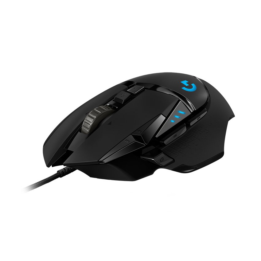 Chuột gaming Logitech G502 Hero (910-005472) - Đen