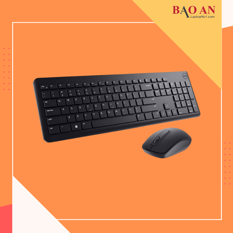 Bộ ph&#237;m chuột Dell Wireless Keyboard and Mouse KM3322W  - 0223S