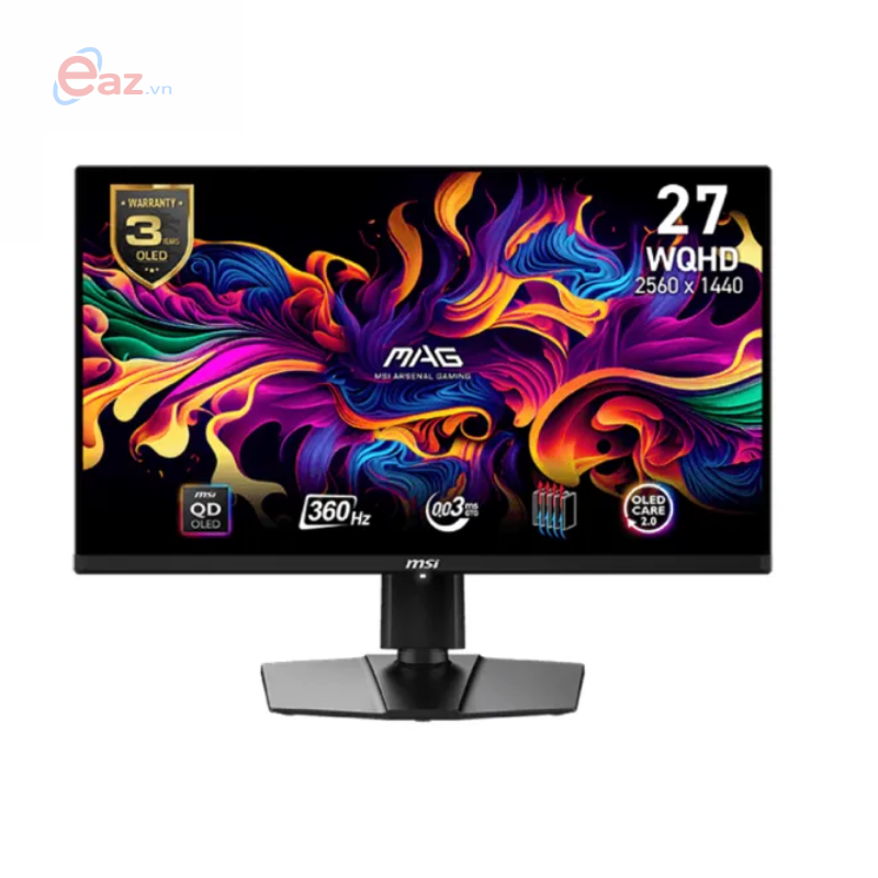 M&#224;n h&#236;nh Gaming MSI MAG 271QPX QD-OLED | 27 inch 2K/QD-OLED - 360HZ | HDR | DP | HDMI | USB-C | 1224