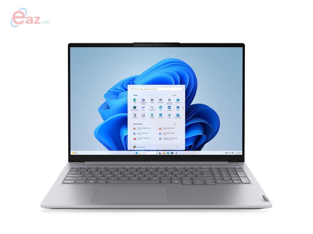 Laptop Lenovo ThinkBook 16 G9 IPL (21UR001BVN) | Ultra 7 355 | 16GB | 1TB | 16″ WUXGA | Win 11 | Arctic Grey | 0126P