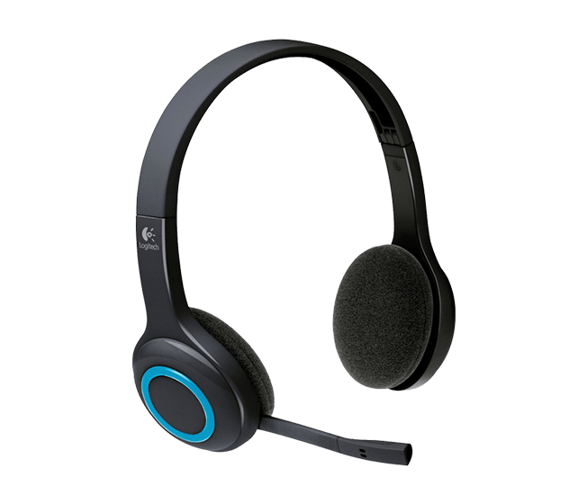 Logitech Wireless Headset H600 Over-The-Head Design (981-000504)