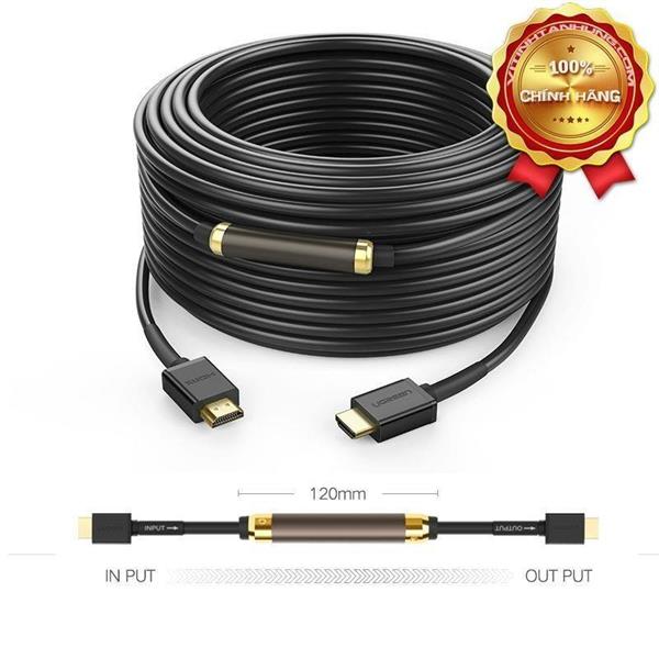 C&#225;p HDMI 60M hỗ trợ 3D, 4K Ugreen 40593 HK