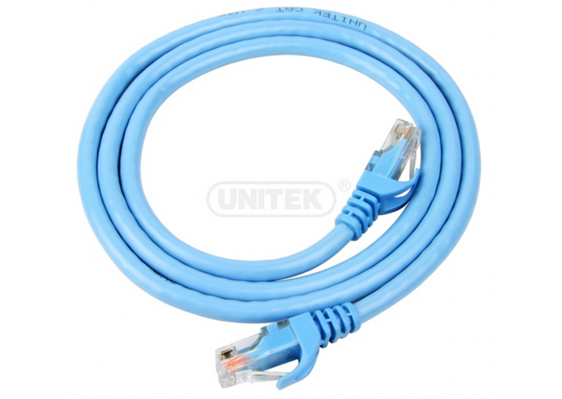 C&#193;P UTP CAT 5 - 1M UNITEK (Y-C 809BL) 318HP